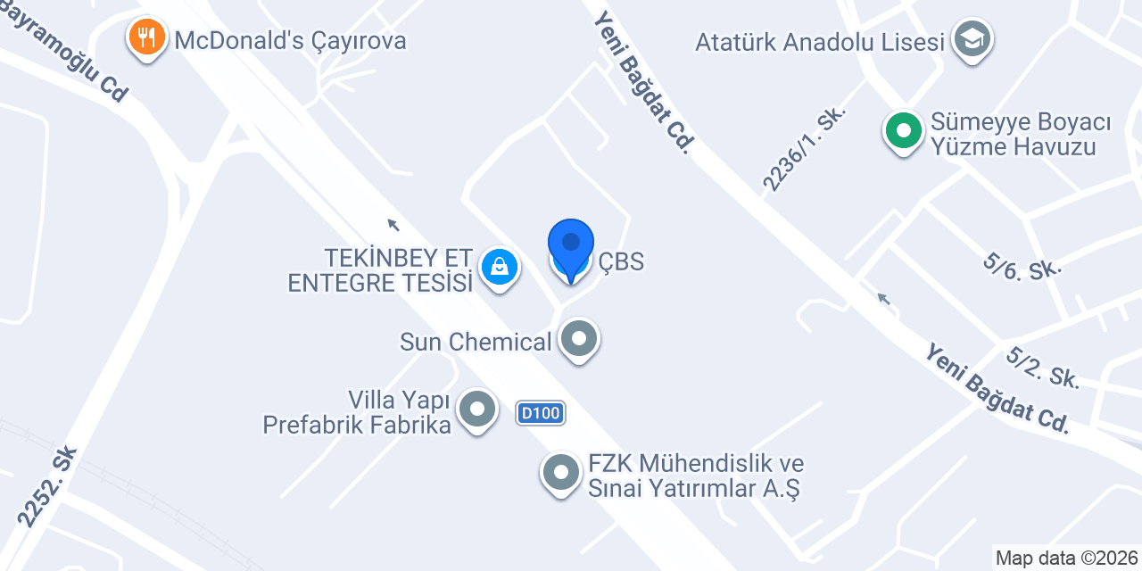 ÇBS konumu