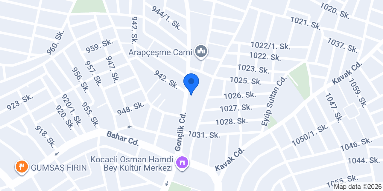 Merve Bağ Bride Studio konumu