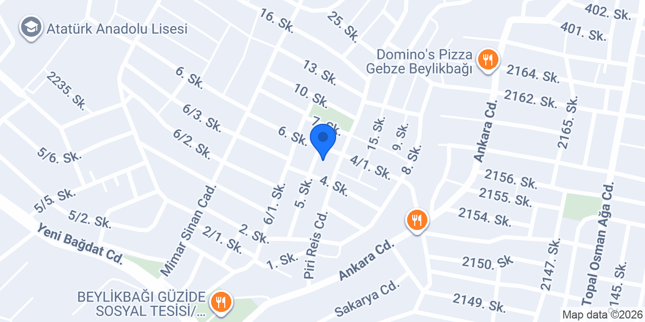 Cihat Pastanesi konumu