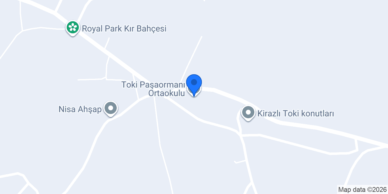Toki Paşaormanı Ortaokulu konumu