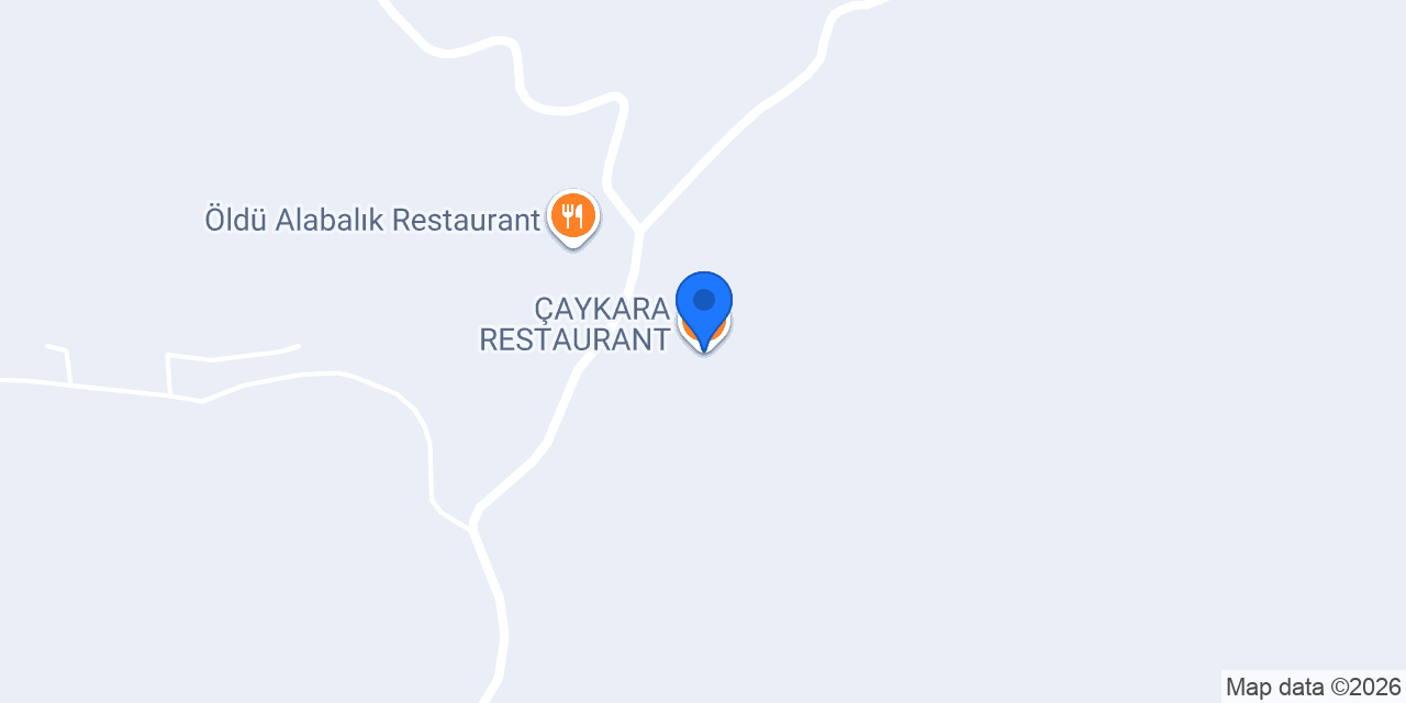 ÇAYKARA RESTAURANT konumu