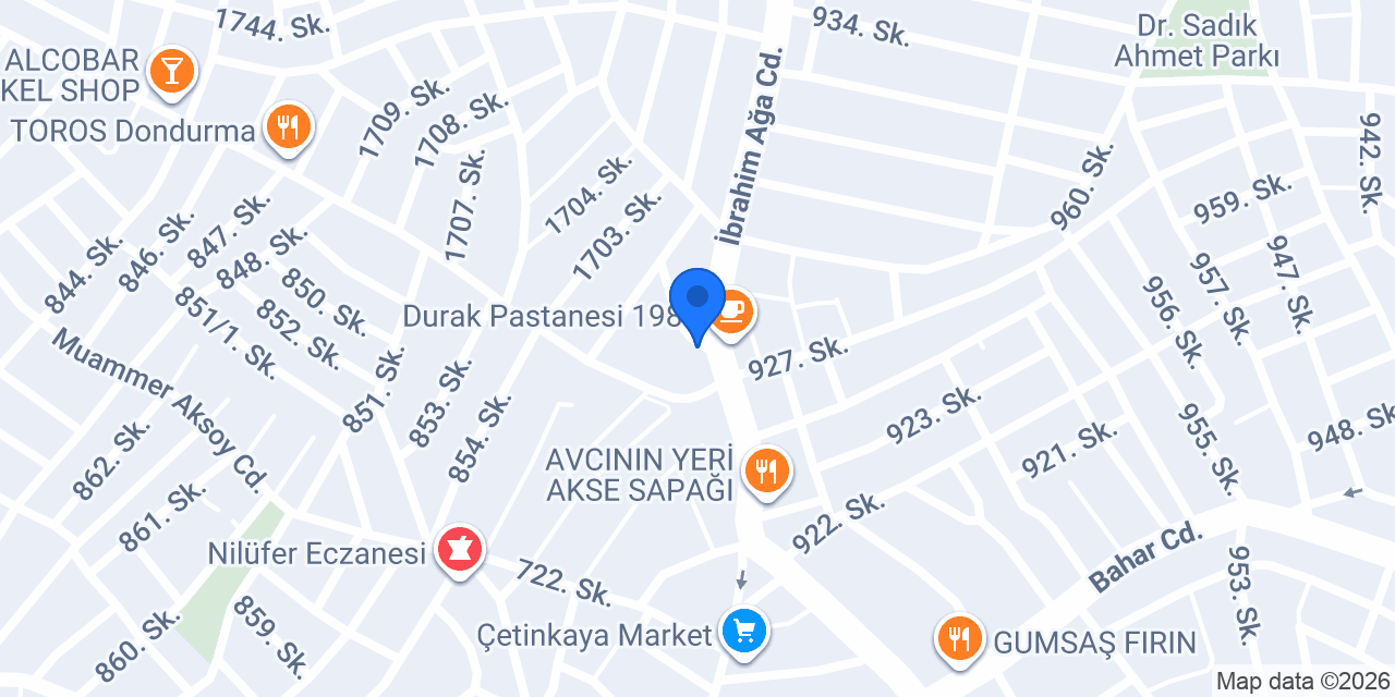 Çerkez Börekcisi Çay Evi konumu