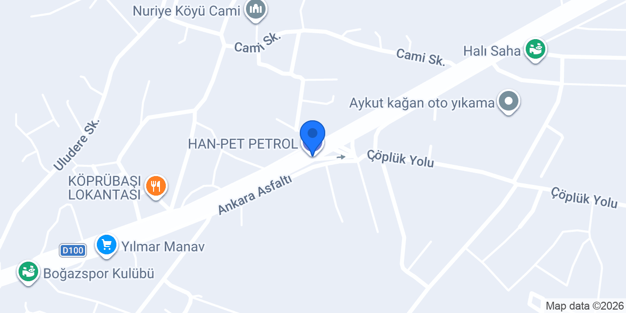 Osmanlı Vinç konumu