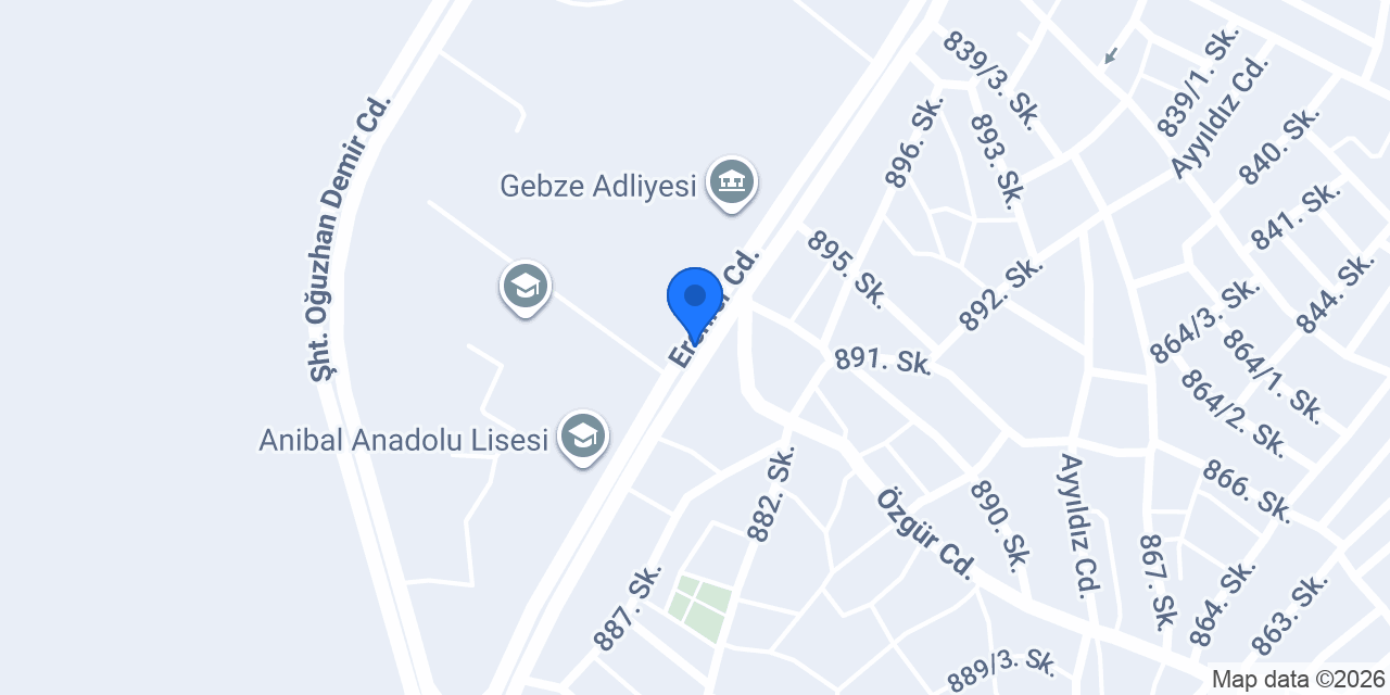 Gebze elektrikçi çebi konumu