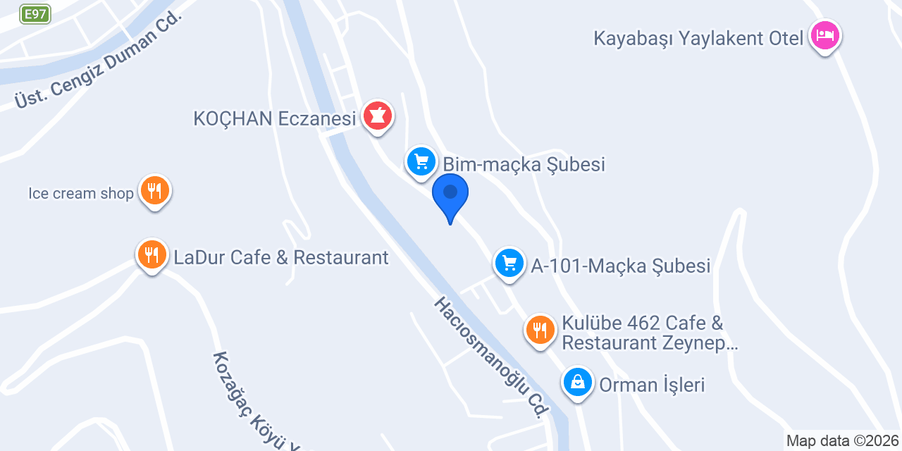 Maçka reklam konumu
