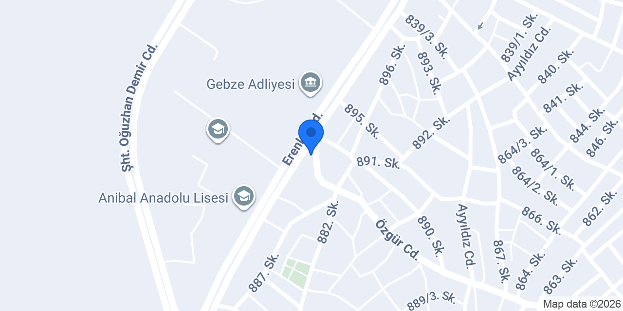 Av. Mervenur Kırtay konumu