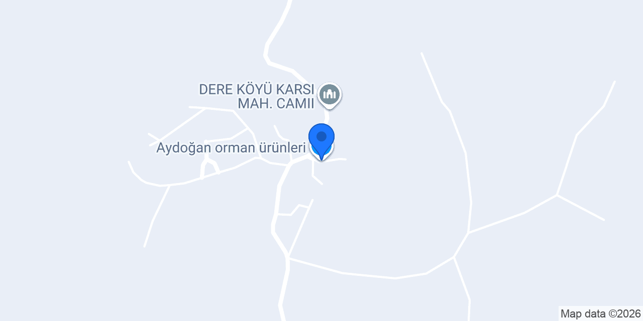Aydoğan orman ürünleri konumu