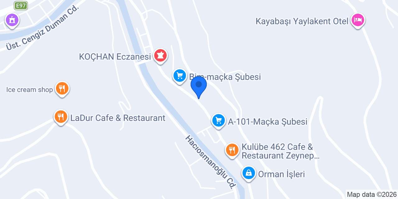 MAÇKA İKİNCİ EL EŞYA OFLUOGLU TİCARET 2 konumu
