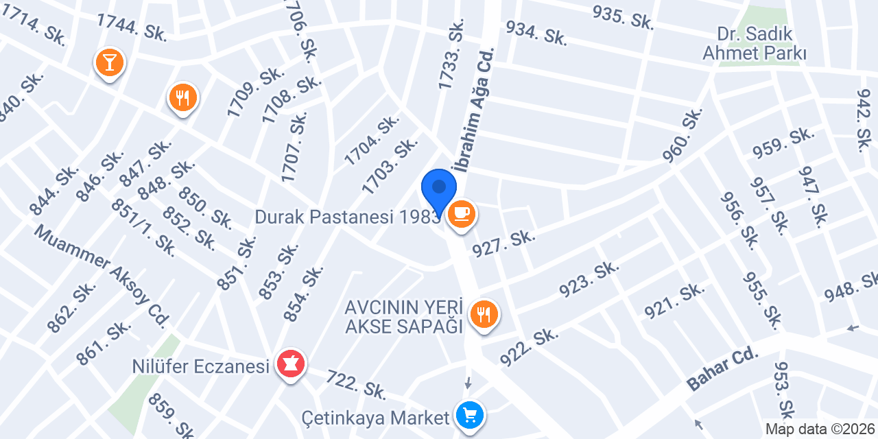 Oses Çiğ Köfte konumu