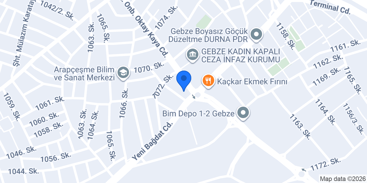 Esbek Tekstil İş Elbiseleri konumu