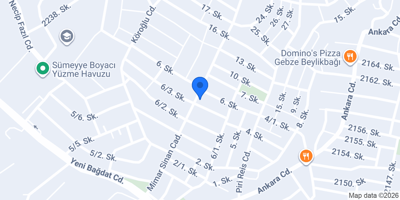 Gül Börek & Pide Salonu konumu