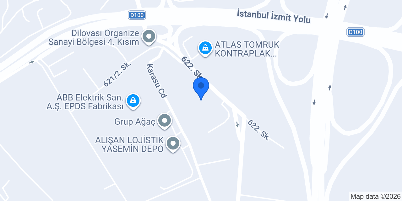 Grup Metal Çelik Servis Merkezi konumu