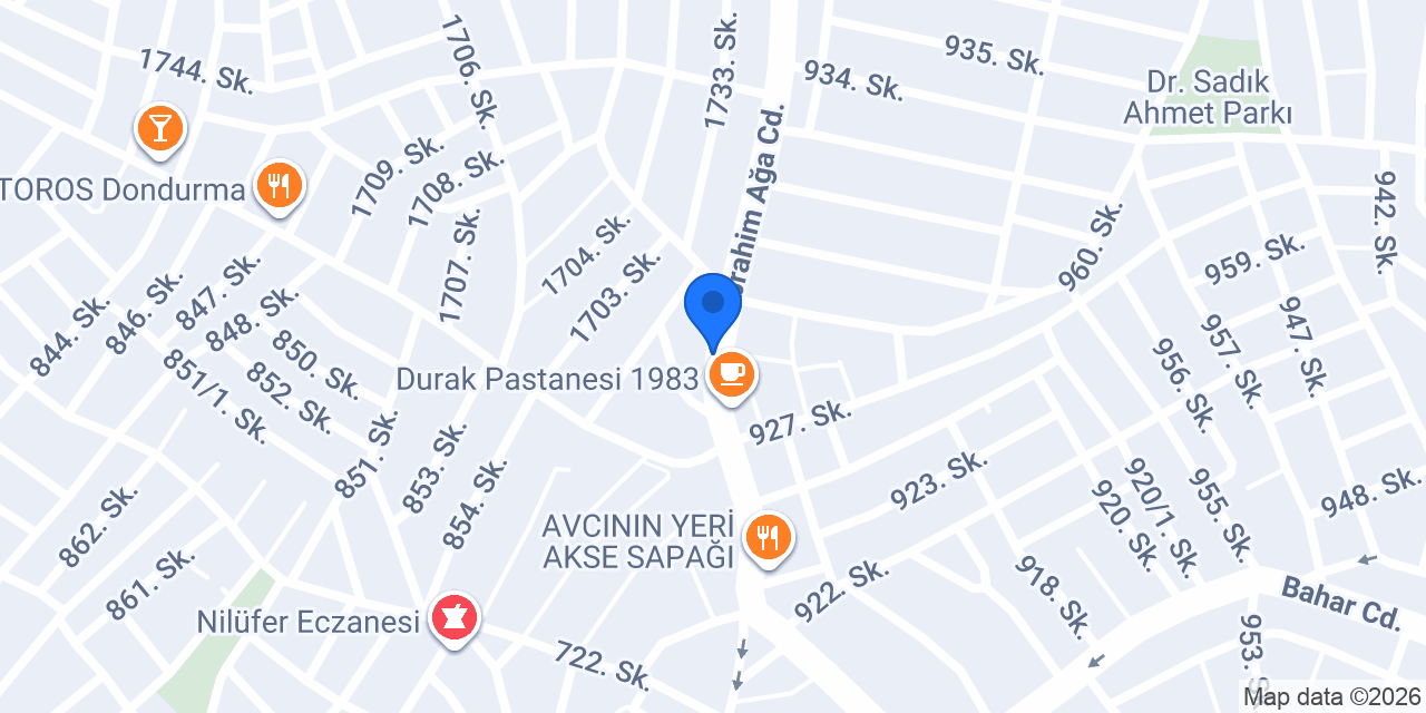 Zuhal Eczanesi konumu