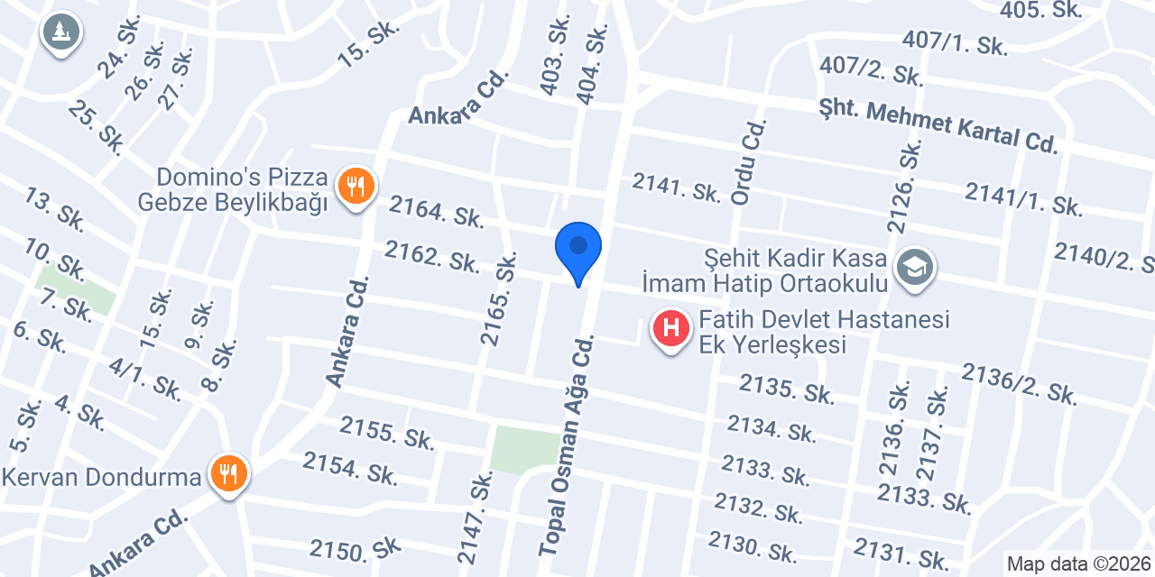 ECEM KAFETERYA konumu