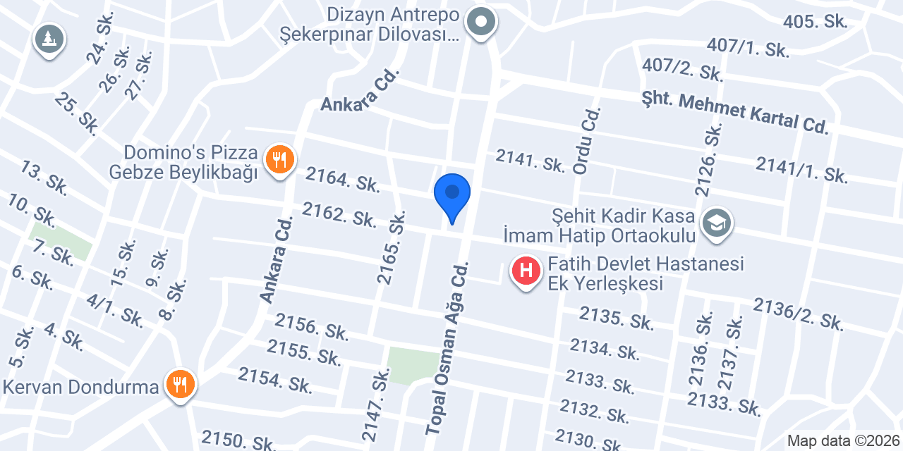 Kaya Eczanesi konumu