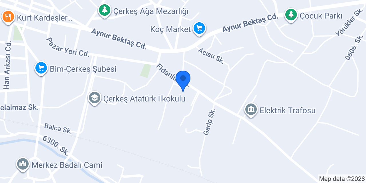 Karakaya Orman Ürünleri konumu