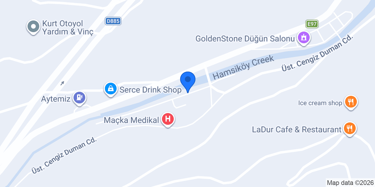 Maçka İmam Hatip Lisesi konumu
