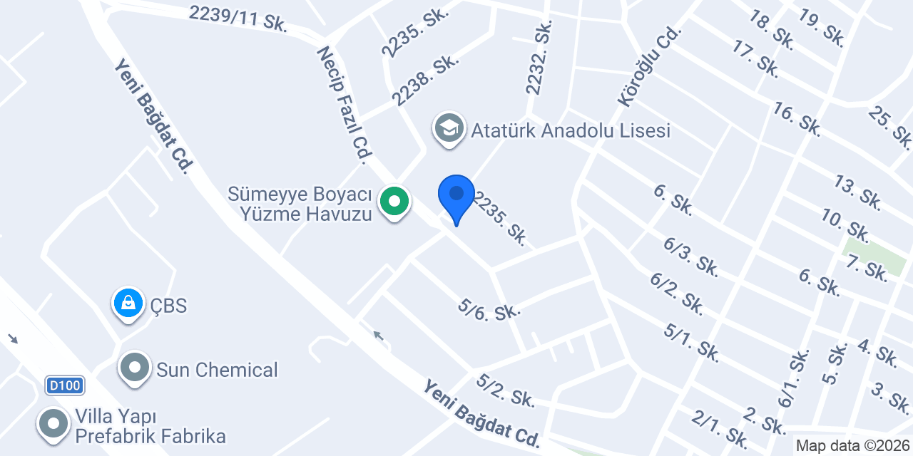 Görkem cafe konumu