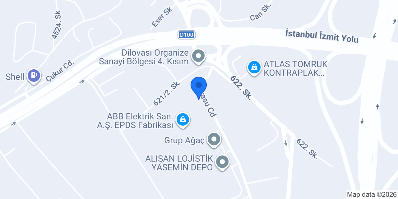 ERLER SAÇ METAL A.Ş. konumu