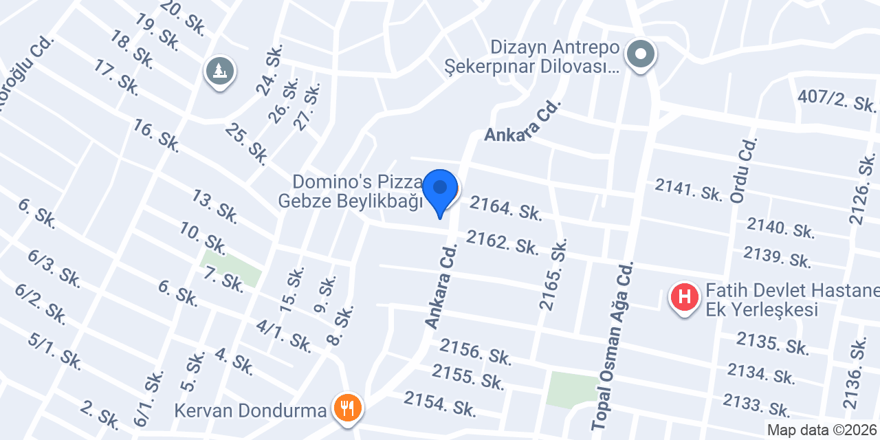 GMŞ PROJE konumu