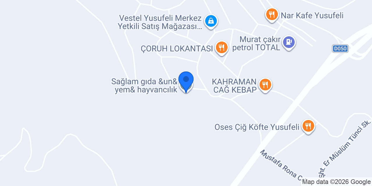 Sağlam gıda &un& yem& hayvancılık konumu