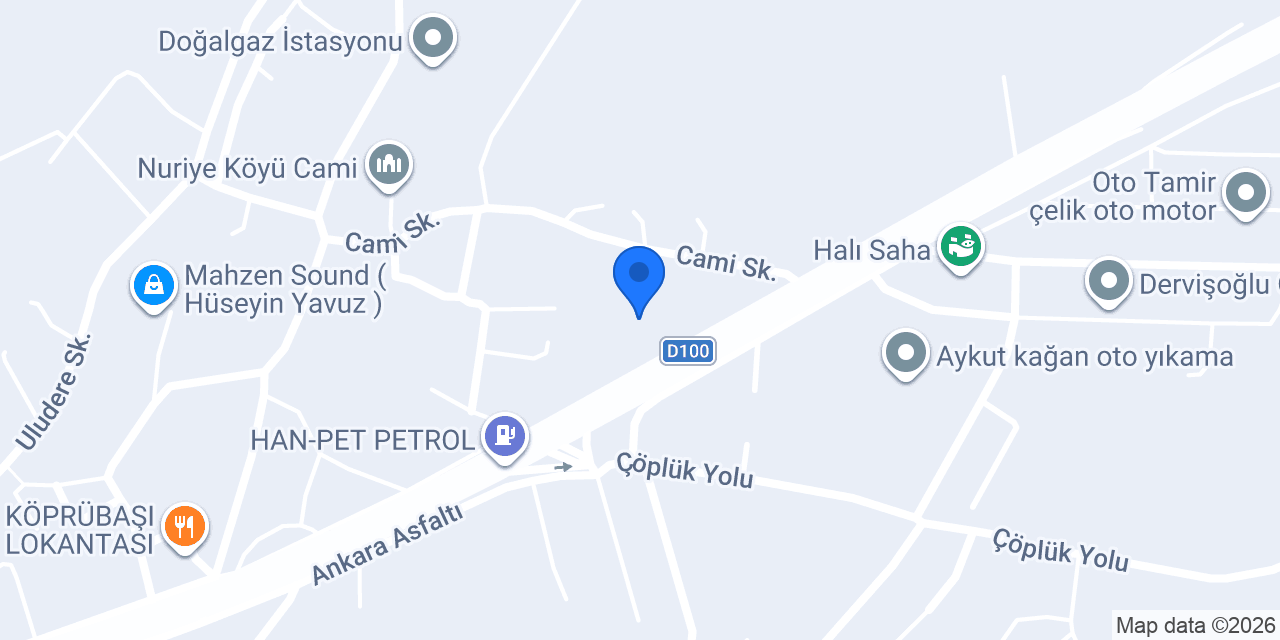 Özüm Metal konumu