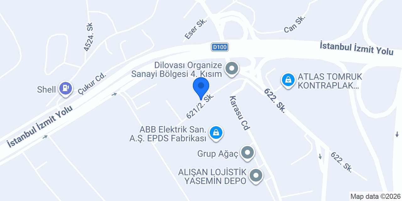 ERLER SAC METAL AŞ konumu