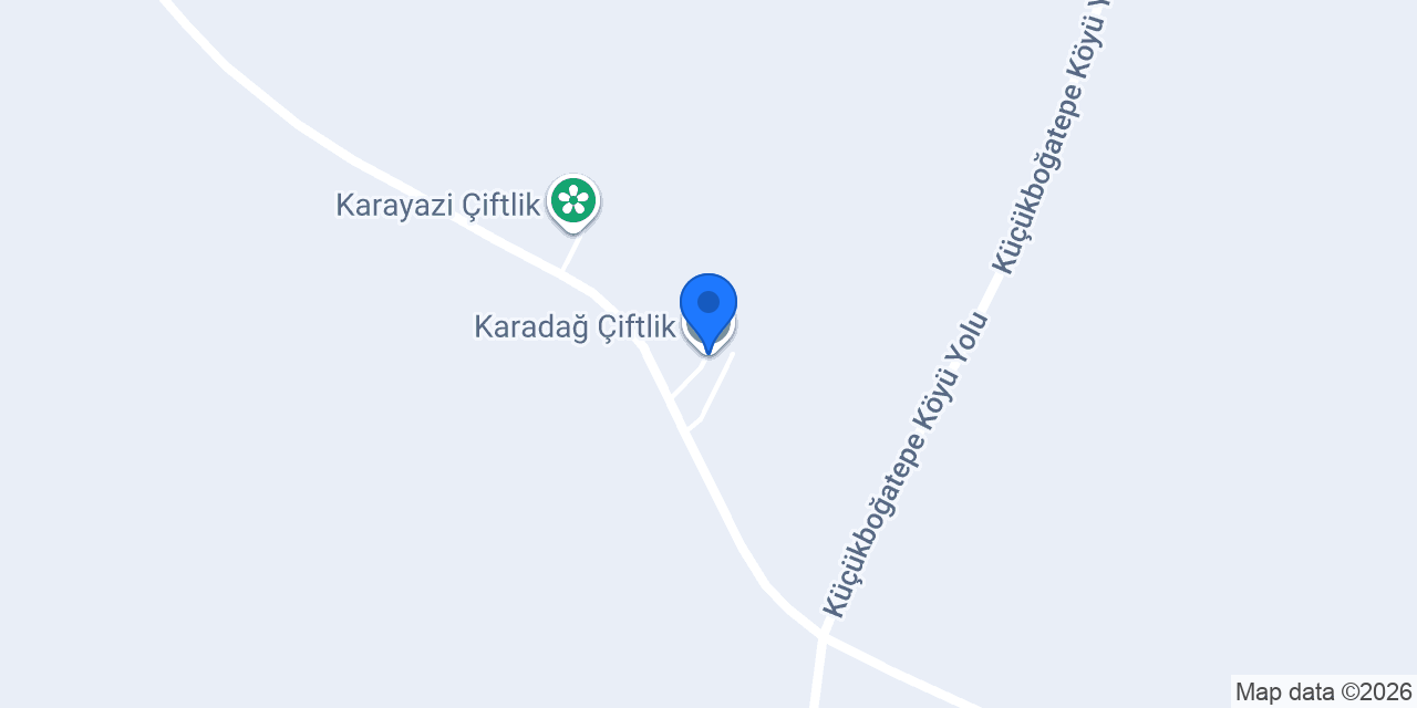 Karadağ Çiftlik konumu
