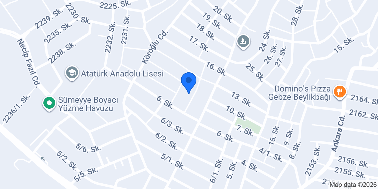 Optik Halı Yıkama konumu