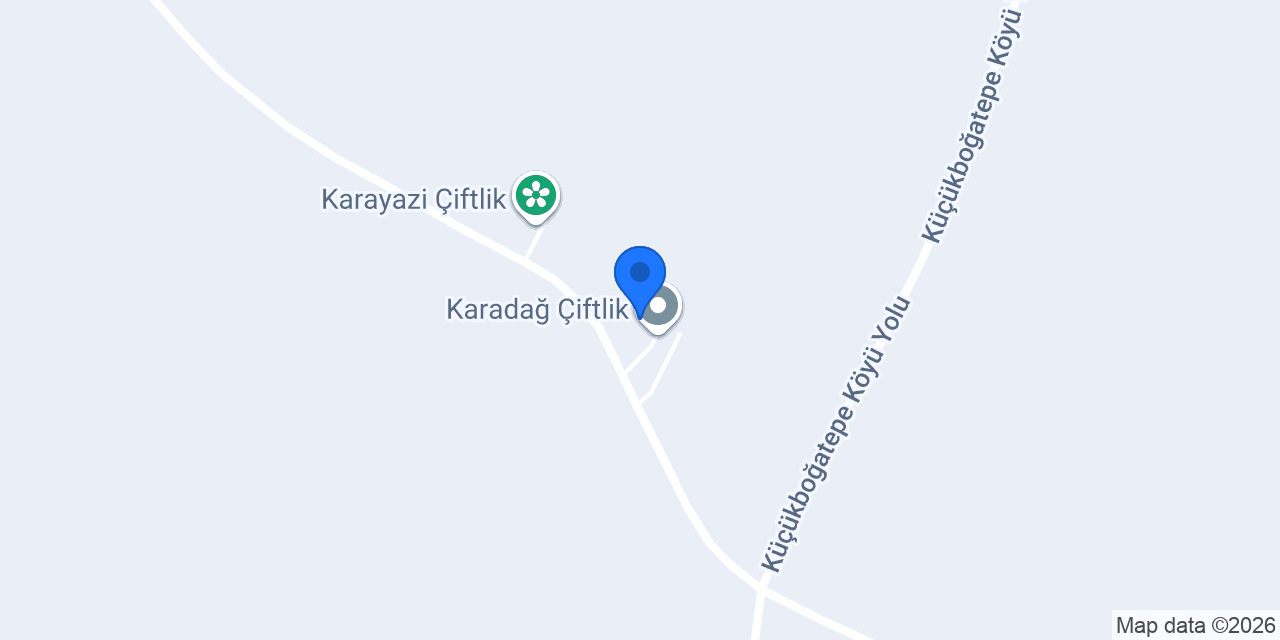 Akbaylar Çiftlik konumu