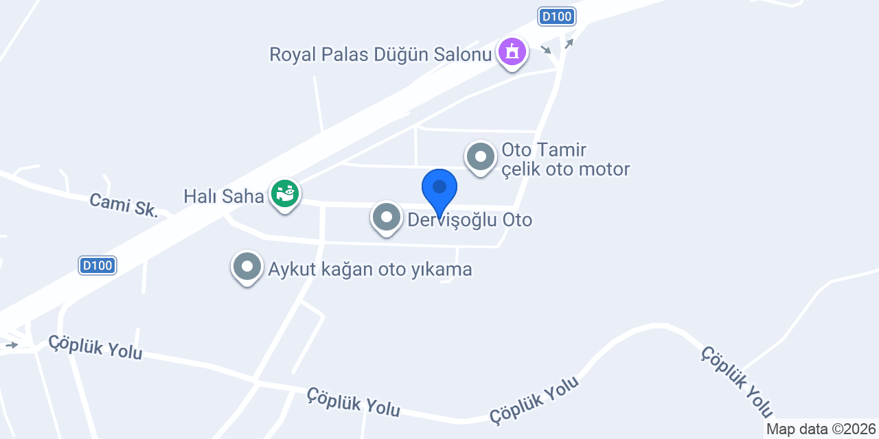 Oto Kartal Kaporta konumu