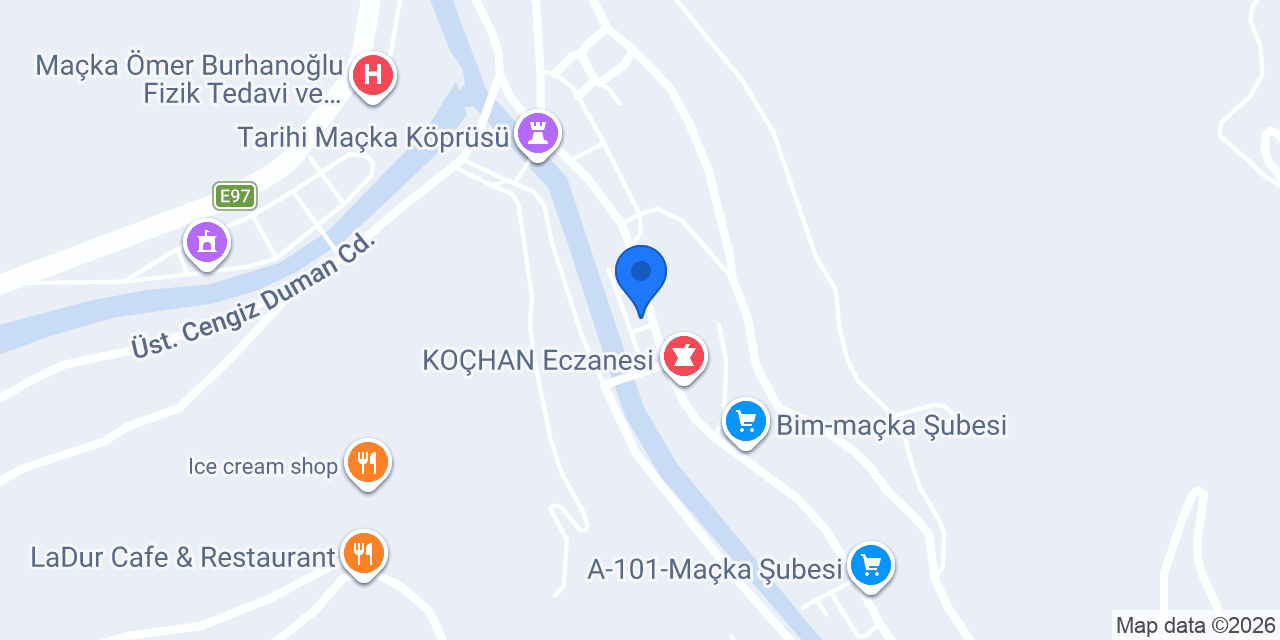 Anadolu Eczanesi konumu