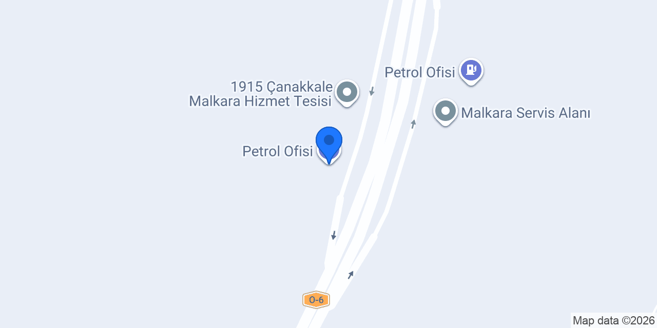 Petrol Ofisi konumu