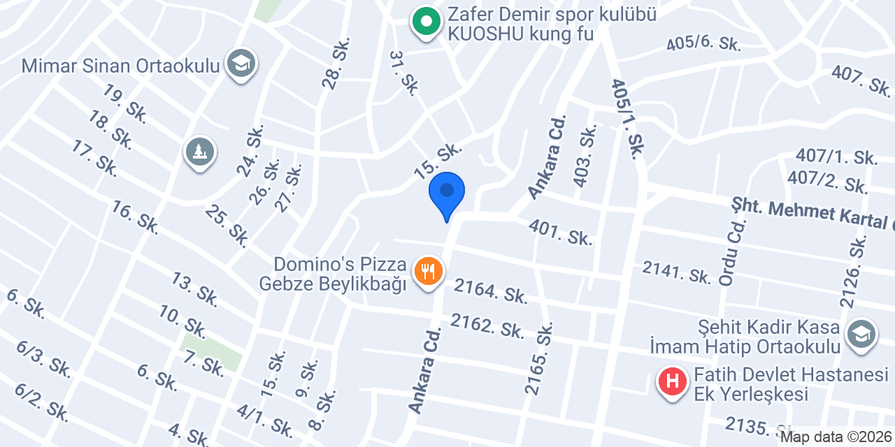 Mevlana 2 ekmek fabrikası konumu