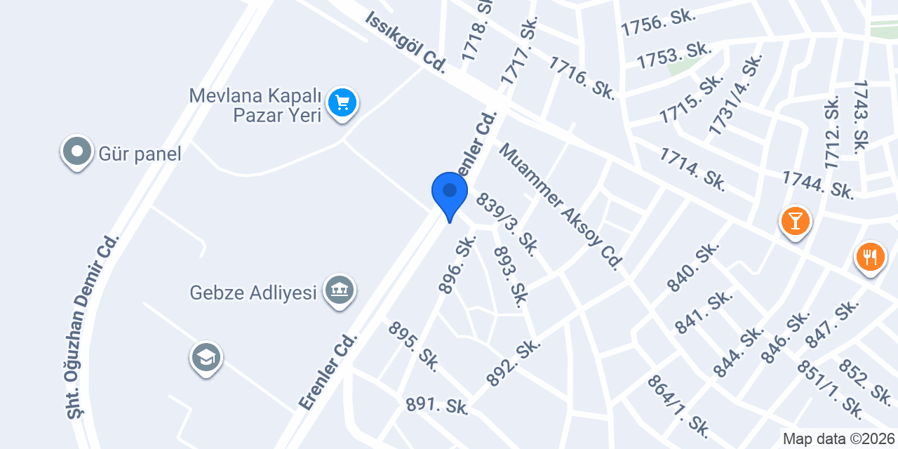 Anka Hukuk Gebze konumu