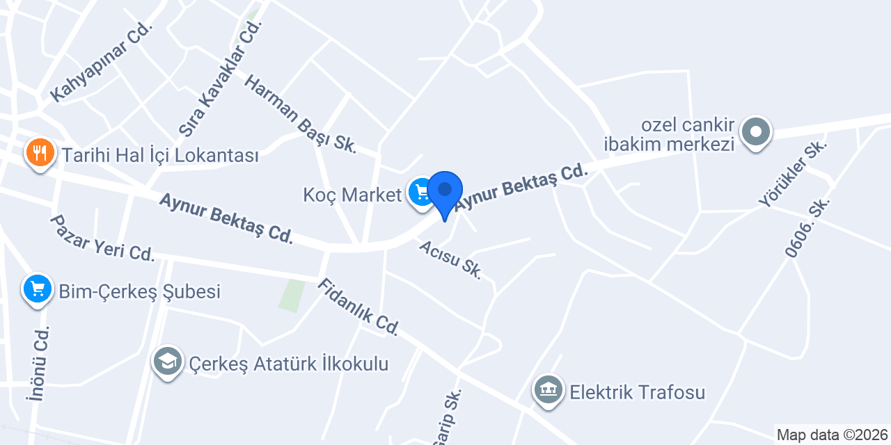 Bostancı mobilya ve ahşap atölyesi konumu