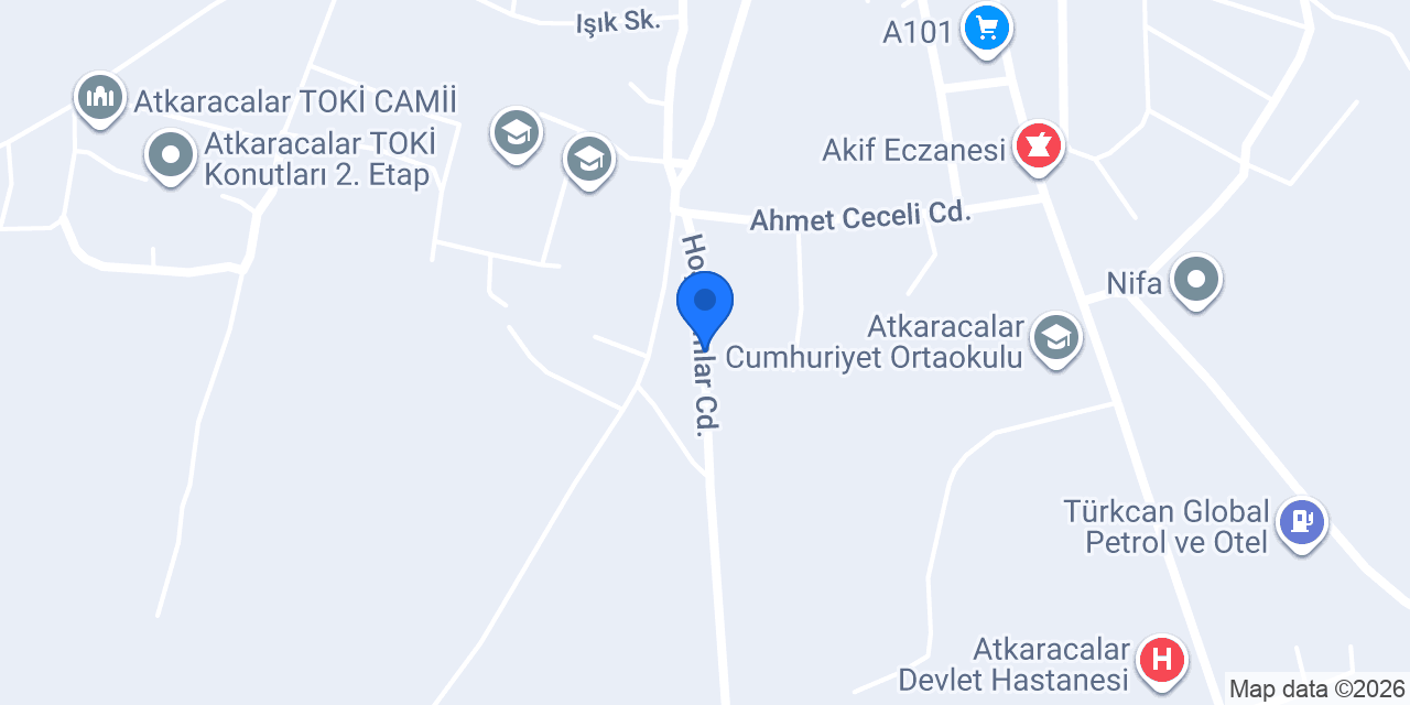 Alıçoğlu Çiftliği konumu