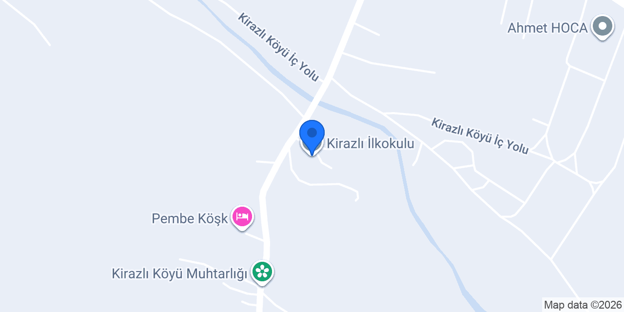 Kirazlı İlkokulu konumu
