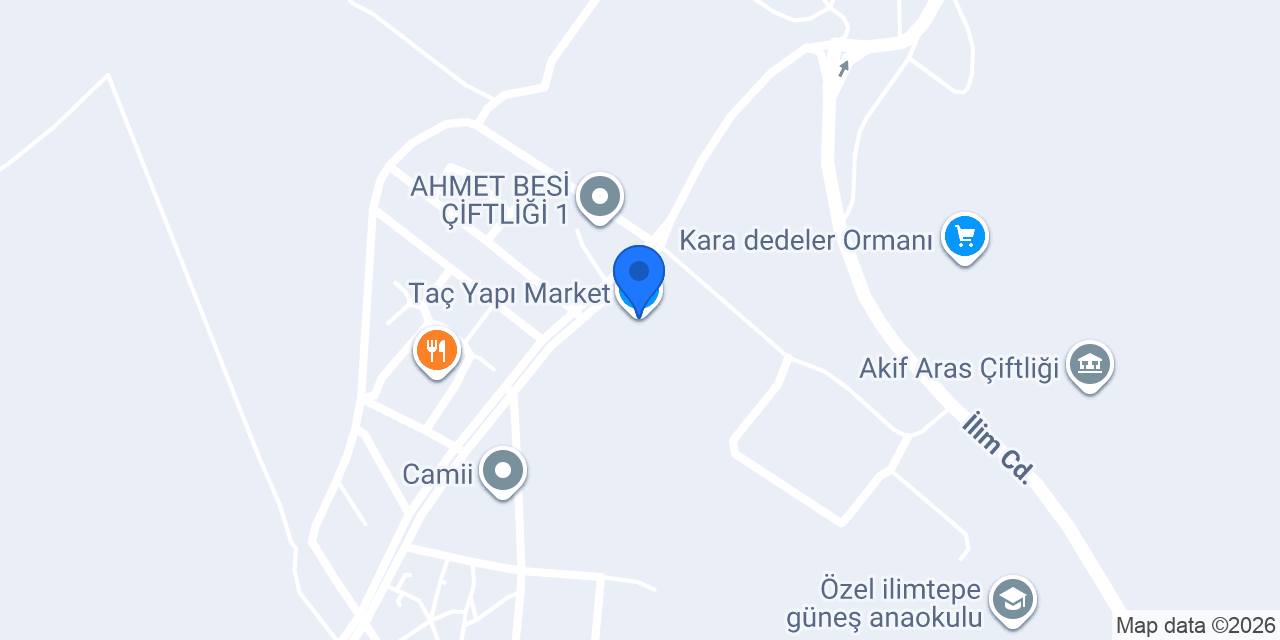 Taç Yapı Market konumu