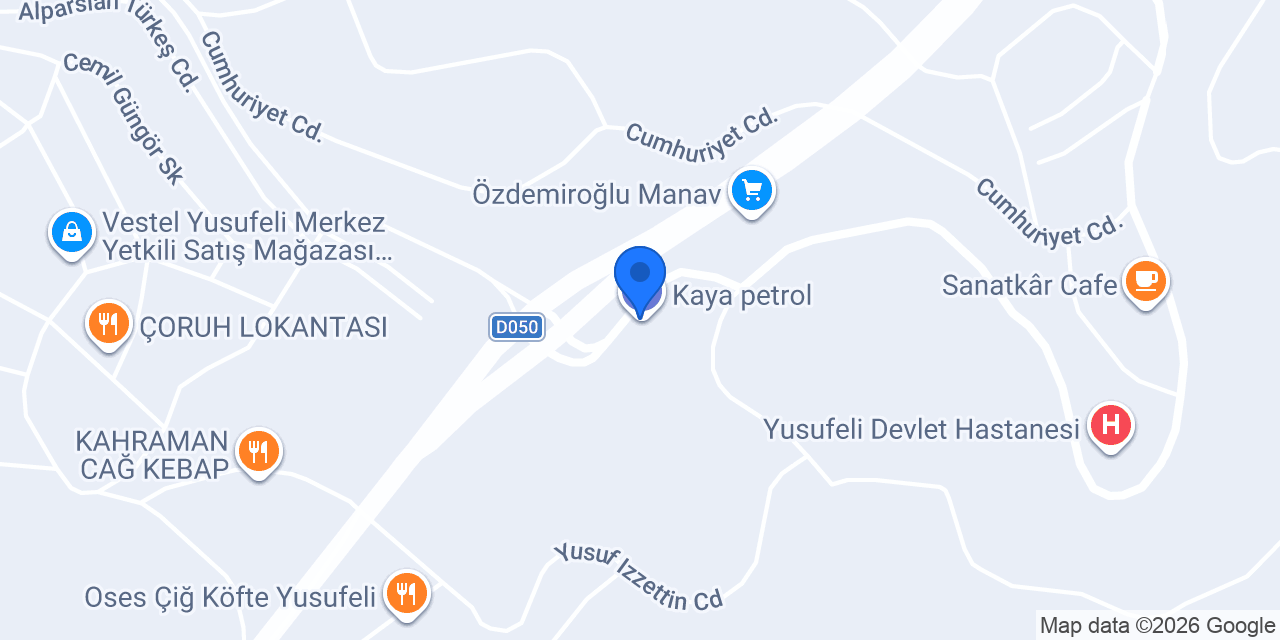 Petrol Ofisi konumu