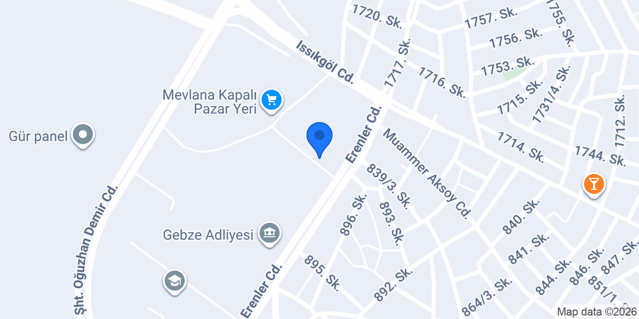Avukat İlker ÇETİN konumu