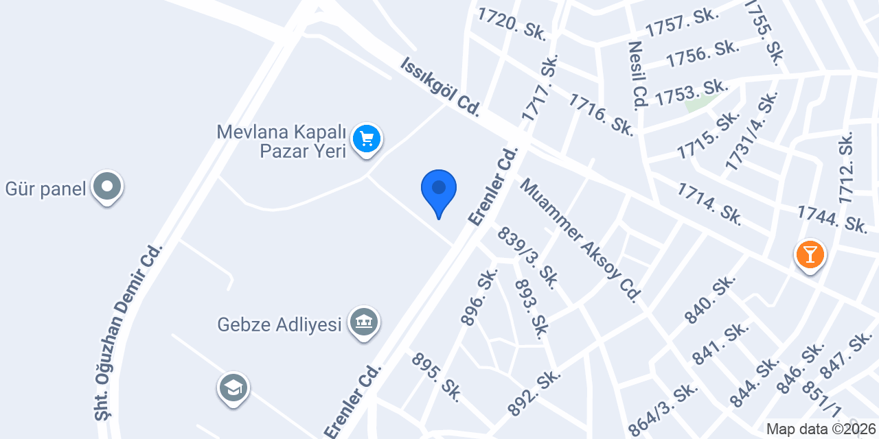 Özel Gebze Diş Dünyası konumu