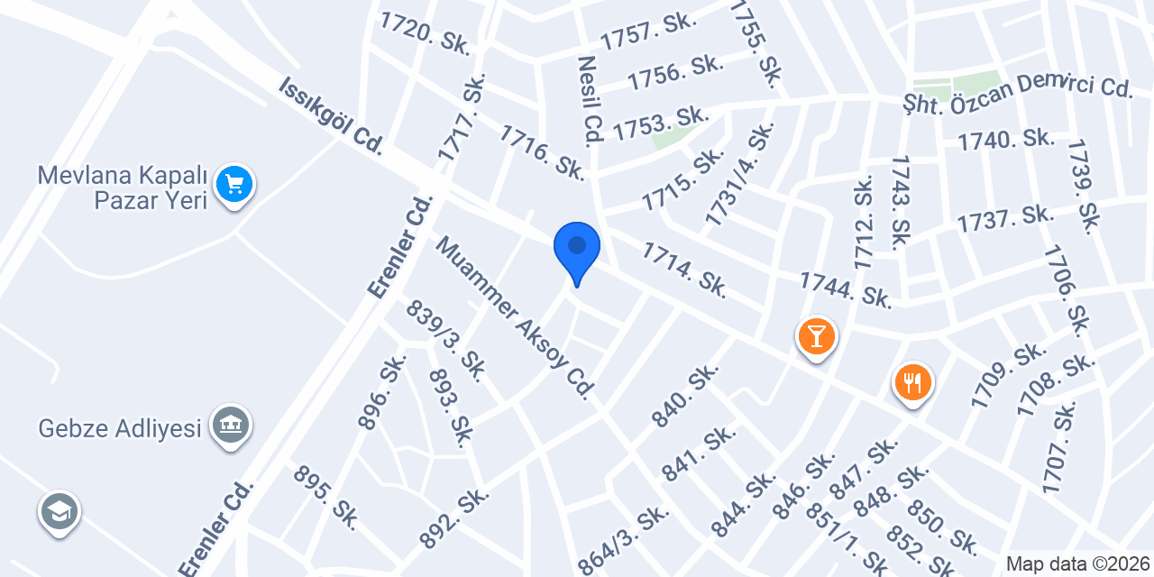 Osm Çelik Yapı Konstrüksiyon Gebze Çelik Çatı konumu