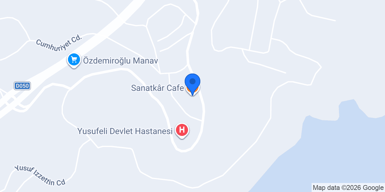 Sanatkâr Cafe konumu