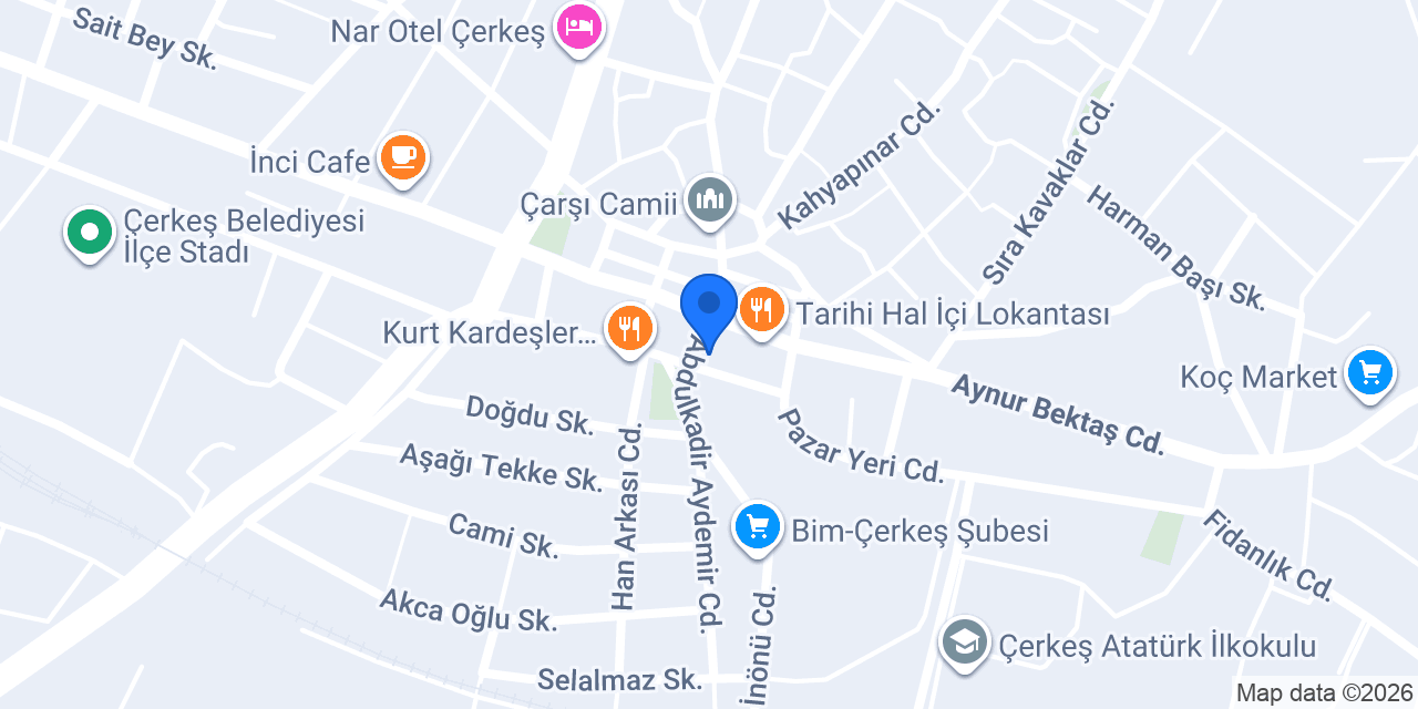 KONUK EMLAK konumu