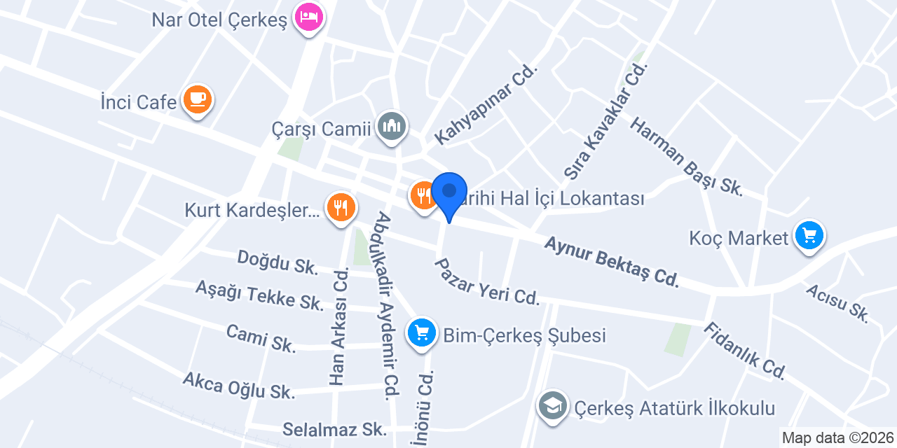 Seda Kuyumculuk konumu