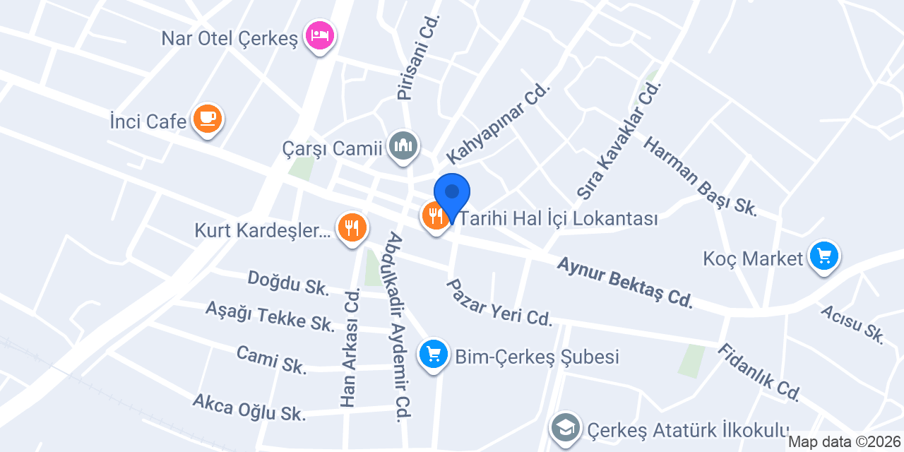 Ören Veteriner Kliniği konumu