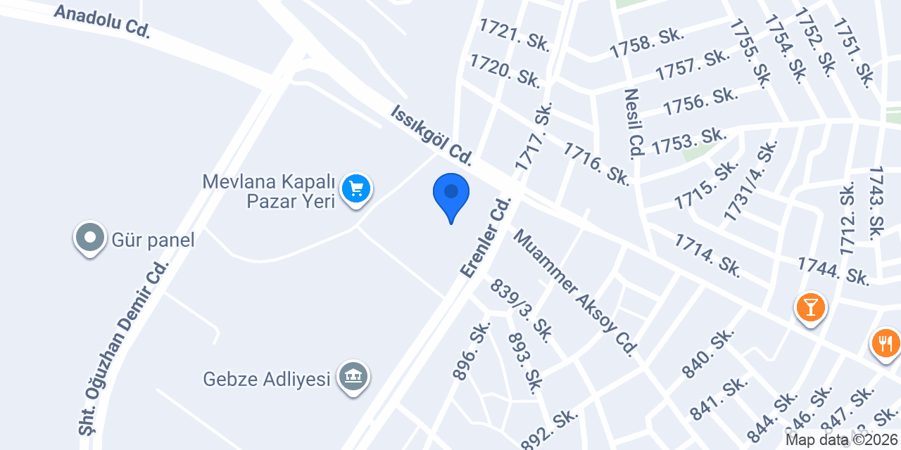 Liberte Hukuk ve Danışmanlık Gebze konumu