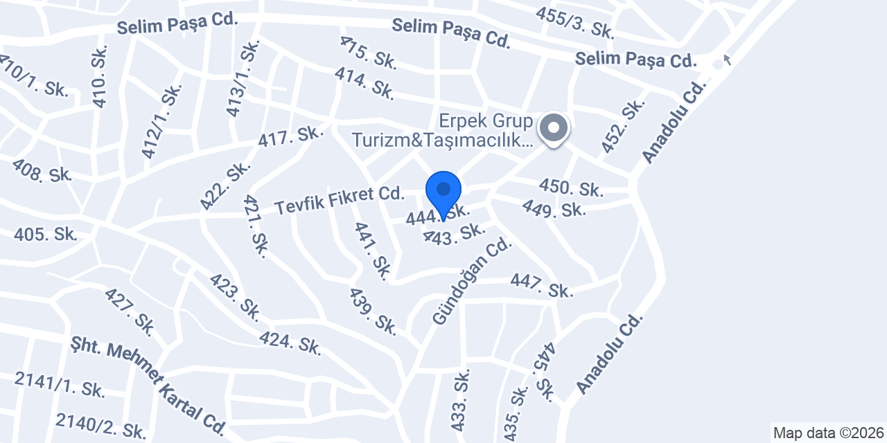 Bilgili Turizm konumu