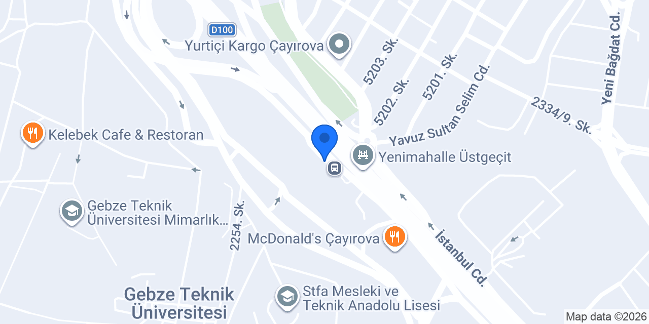 Mobil Taksi Durağı konumu
